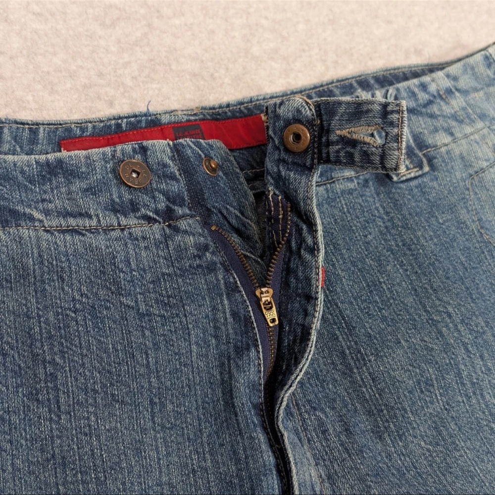 RARE VINTAGE Marithe Francois Girbaud Denim with Pink Tape Straps - Picture 4 of 16